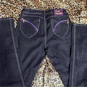 Southpoles Women's Jeans with Purple Accents